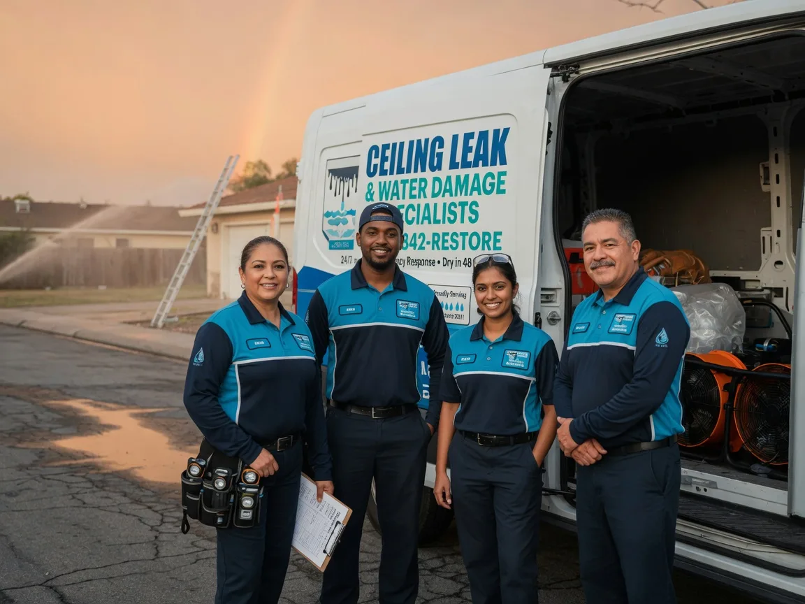 Ceiling Leak Cleanup company in Ottsville, PA