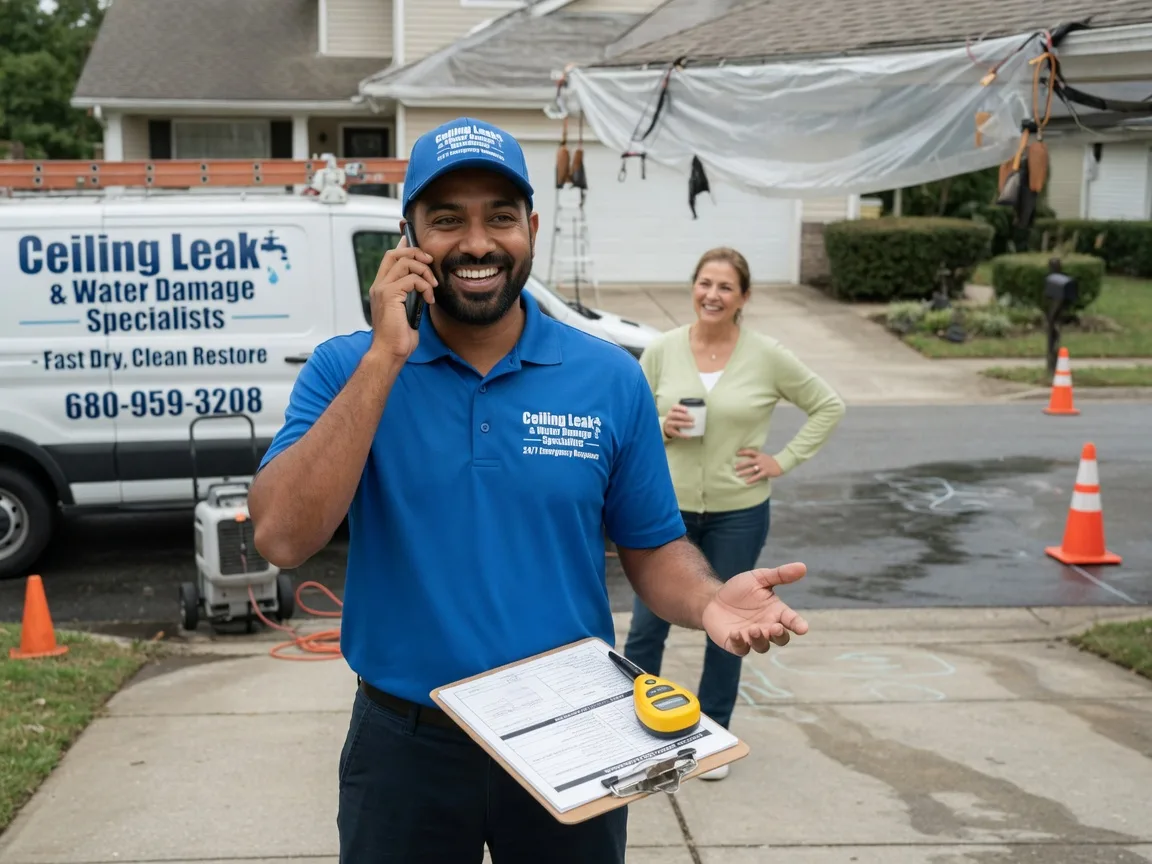 Ceiling Leak Cleanup Ottsville, PA FAQs